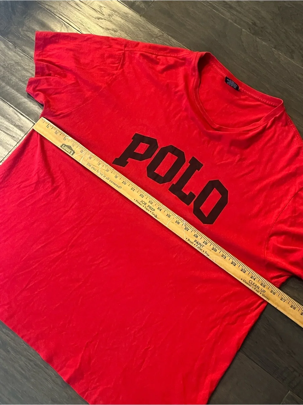 Polo Ralph Lauren Vintage Spell Out T Shirt Men’s Size XL
